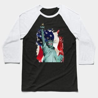 freedom liberty 4th july Baseball T-Shirt